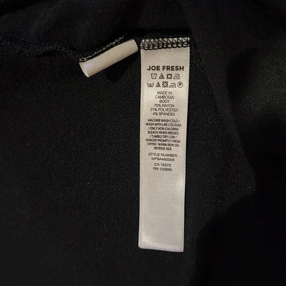 Joe fresh flowy open sleeve less cardigan Sz  S - Picture 6 of 10